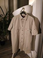 Fjällräven Korte Mouw Overhemd Beige XXL, Beige, Maat 56/58 (XL), Ophalen of Verzenden, Zo goed als nieuw