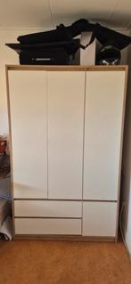 (Silvolde)kledingkast met 3 deuren en lades - 192x118x50 cm, Met deur(en), Gebruikt, 100 tot 150 cm, Ophalen of Verzenden
