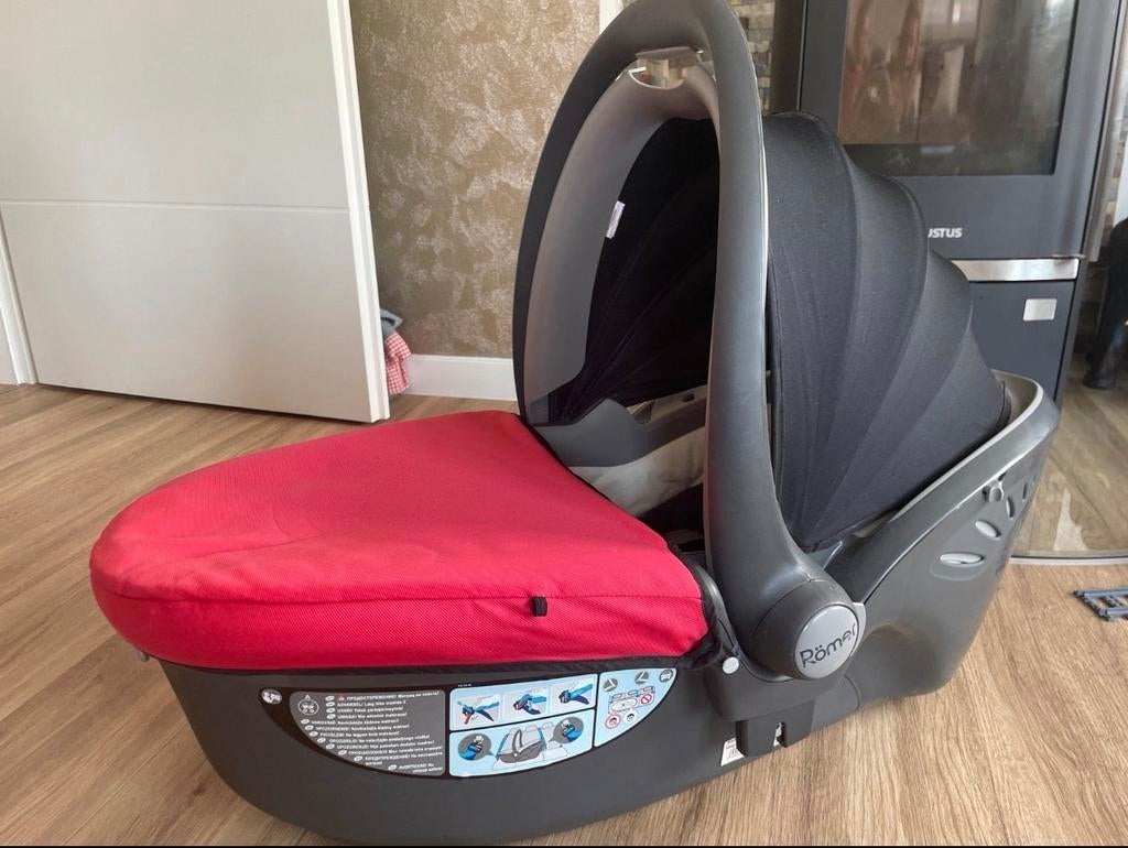 Römer Baby-Safe Sleeper autostoel 0-10 kg - Rood, Romer, Ophalen, 0 t/m 10 kg, Gebruikt