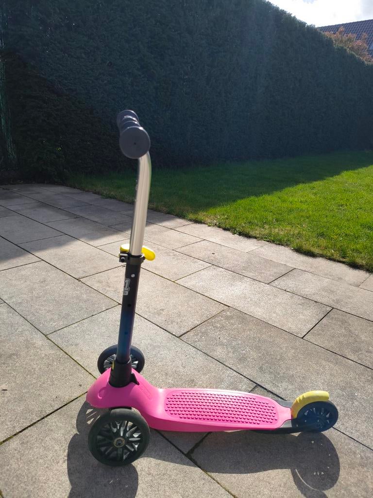 Step roze 3 wielen, Fietsen en Brommers, Steps, Ophalen, Gebruikt, Gewone step