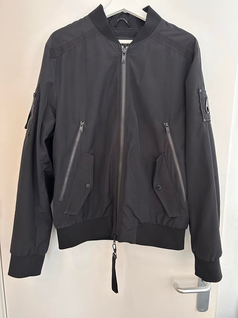 Originele Moose Knuckles Bomberjack, Ophalen of Verzenden, Zo goed als nieuw, Maat 48/50 (M), Zwart