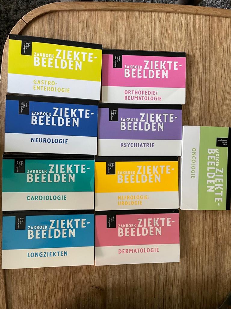 Serie Zakboek Ziektebeelden, Ophalen, Zo goed als nieuw, Gezondheid en Conditie