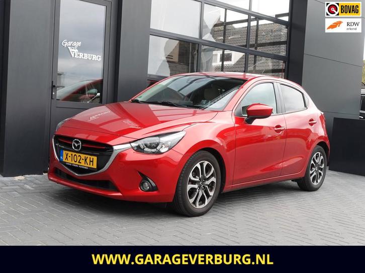 Mazda 2 1.5 Skyactiv-G GT-M -Uniek- | White Edition 115 Pk |, Auto's, Mazda, Bedrijf, Te koop, ABS, Airbags, Airconditioning, Bluetooth