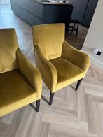 Macazz Muncich eetkamerstoelen 6 x, Ophalen, Zo goed als nieuw, Minder dan 75 cm, 50 tot 75 cm