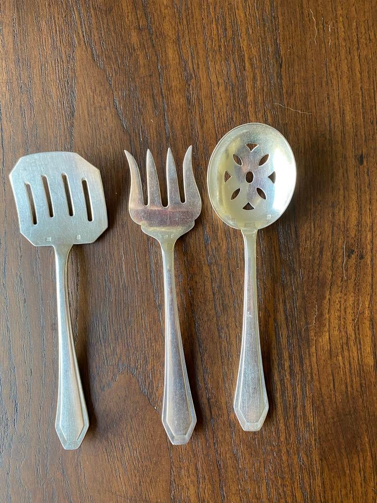 Art Nouveau Lepeltjes Set, Ophalen of Verzenden