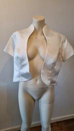 Witte Bolero Jasje - Maat 40, Maat 38/40 (M), Galajurk, Wit, Nieuw