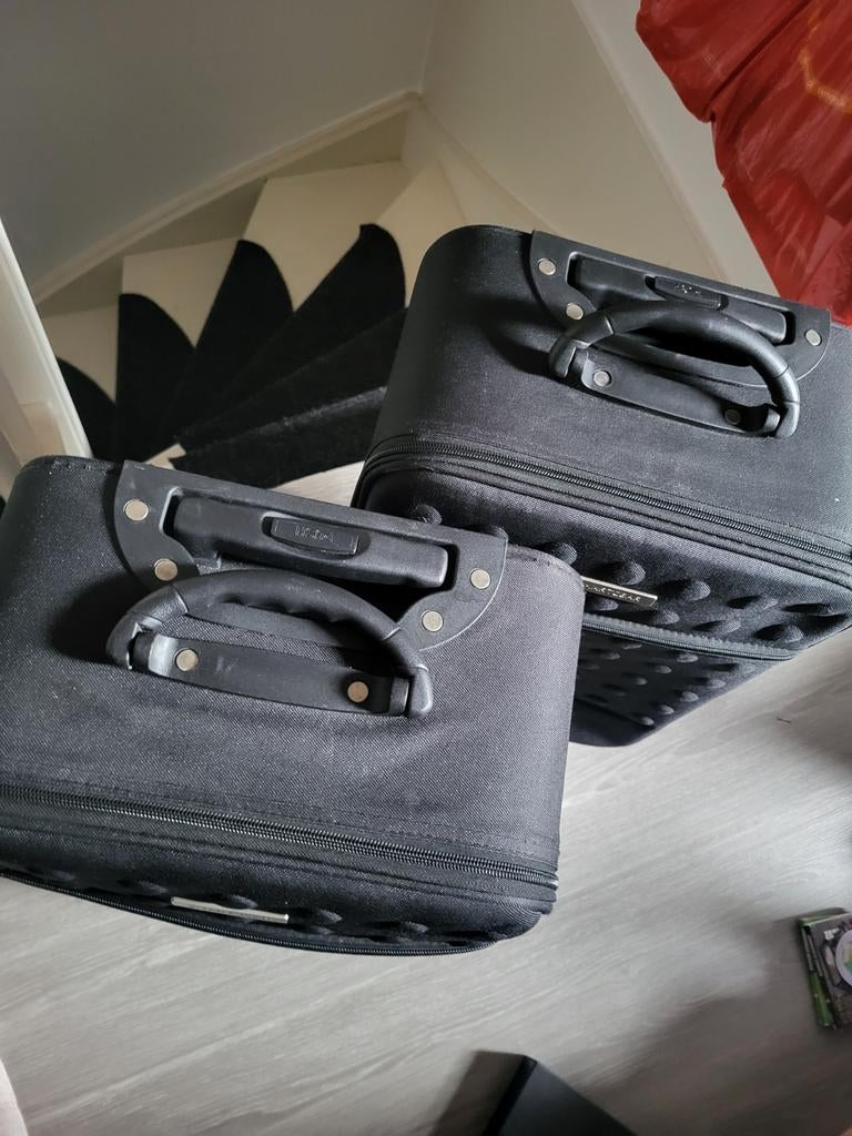 Koffers, Sieraden, Tassen en Uiterlijk, Koffers, Ophalen, Wieltjes, 50 tot 60 cm, Zo goed als nieuw