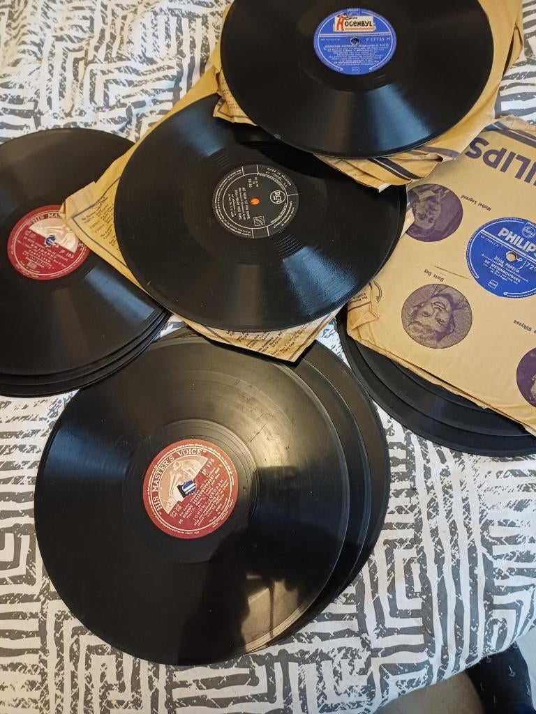 78 toeren plaaten, Cd's en Dvd's, Ophalen of Verzenden, Voor 1960, Gebruikt, Overige formaten