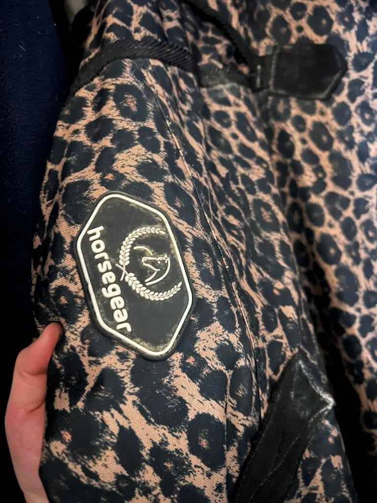 HorseGear regendeken panter 195cm, Dieren en Toebehoren, Meerkleurig, Horsegear, 0 g, Ophalen of Verzenden