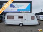 Tabbert Vivaldi 495 HE met 2 enkele bedden., Caravans en Kamperen, Dwarsbed, Rondzit, Tabbert, Schokbreker