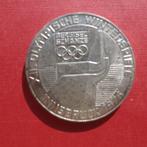 100 Schilling + XII. Olympische Winterspiele Innsbruck 1976, Ophalen of Verzenden, Oostenrijk, Losse munt, Zilver