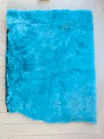 Lap turquoise nepbont, 60x50cm, Overige materialen, Blauw, Nieuw, Ophalen of Verzenden