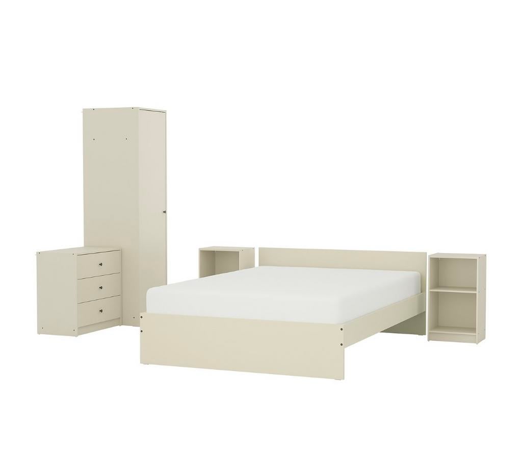 Complete Bedroom Set – Like New – Den Haag Pickup, Huis en Inrichting, Slaapkamer | Bedden, Zo goed als nieuw, Eenpersoons, 90 cm