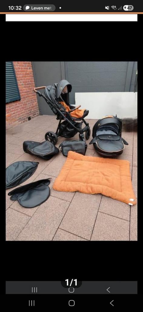 Kinderwagen met heeeel veel assecoires, Ophalen, Overige merken