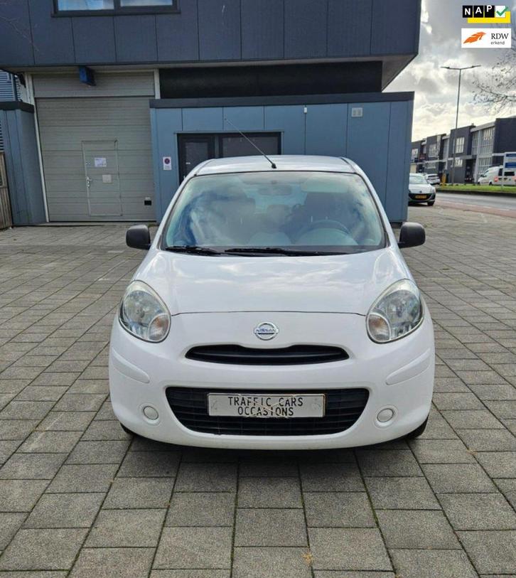 Nissan Micra 1.2 DIG-S Visia,2eigenaar,airco,apk 08-2026 ,km, Auto's, Nissan, Bedrijf, Te koop, Micra, ABS, Airbags, Airconditioning