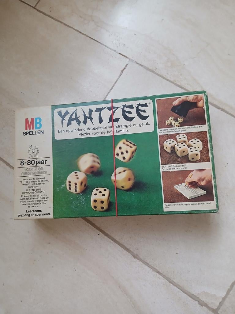 Yahtzee, Ophalen of Verzenden, Gebruikt
