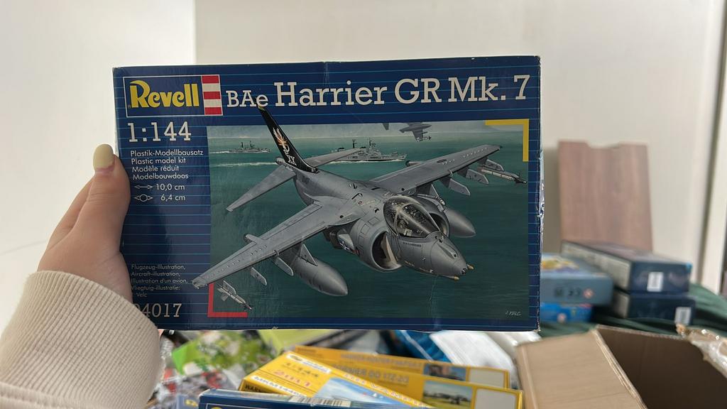 Revell BAe Harrier GR Mk.7 – 1:144 – Nieuw, Ophalen of Verzenden, Zo goed als nieuw, 1:72 tot 1:144, Revell