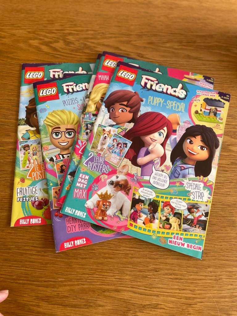 Lego Friends Tijdschriften - Puppy Special & Meer, Ophalen, Gelezen, Overige typen