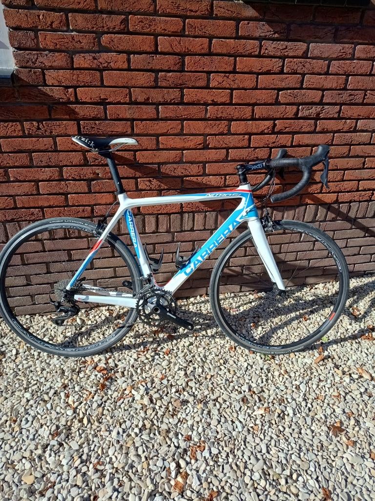 Carrera racefiets nauwelijks op gefietst., Fietsen en Brommers, Carbon, Zo goed als nieuw, Meer dan 20 versnellingen, 53 tot 57 cm