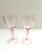 Vintage Ikea glazen Praline roze, Verzamelen, Glas en Borrelglaasjes, Ophalen of Verzenden, Zo goed als nieuw, Overige typen