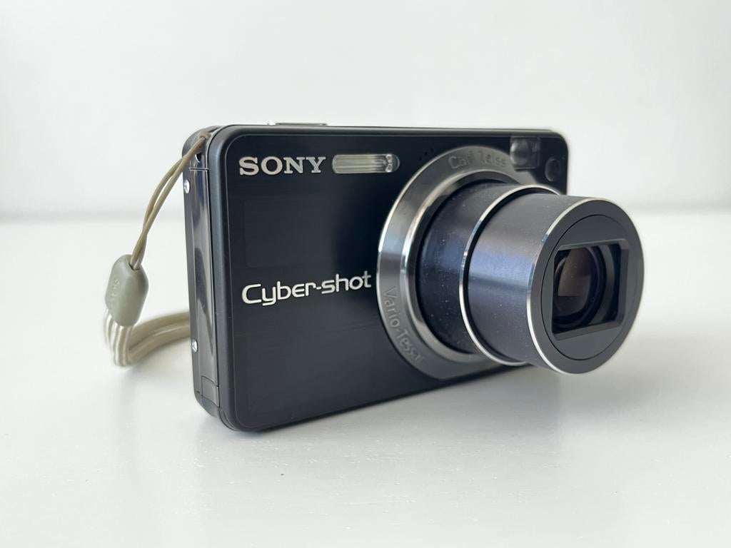 Sony Cyber-shot DSC-W170 zwart, Compact, 10 Megapixel, Ophalen of Verzenden, Zo goed als nieuw