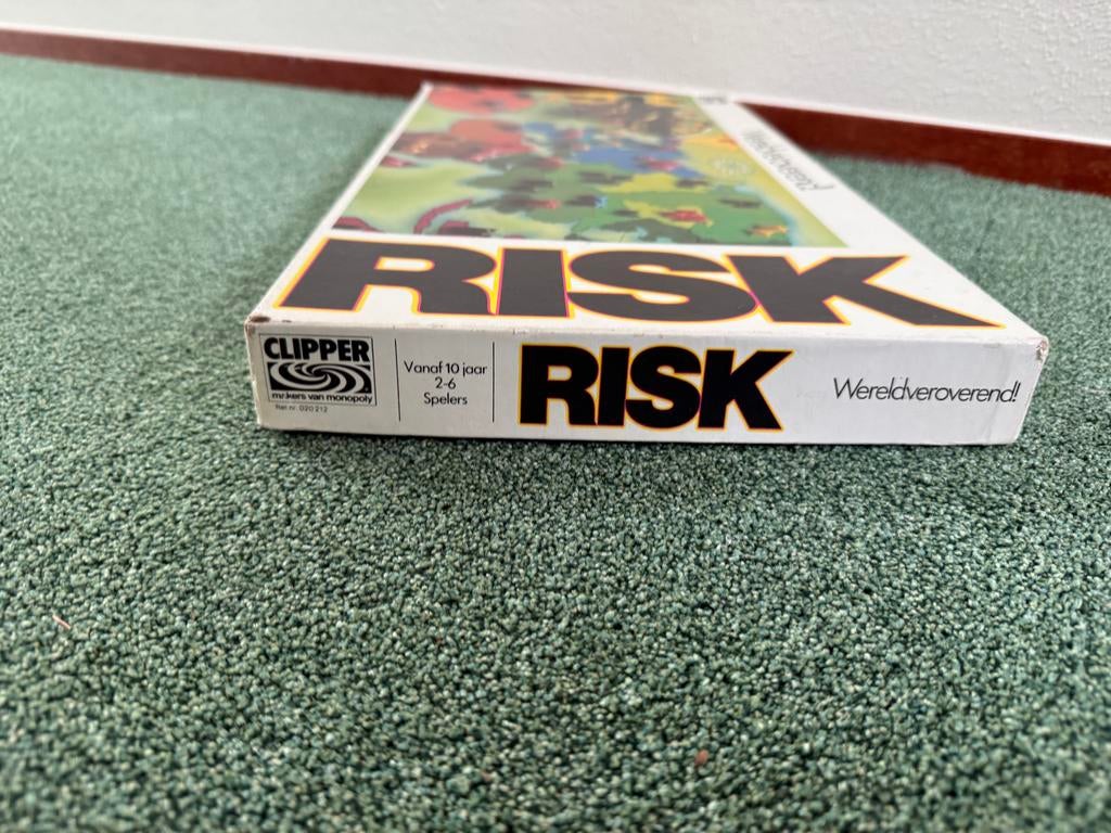 Risk Bordspel - Wereldveroverend Strategisch Spel, Een of twee spelers, Ophalen of Verzenden, Gebruikt