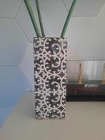 Vasen met kunstbladeren, Overige kleuren, Aardewerk of Porselein, Ophalen of Verzenden, Zo goed als nieuw