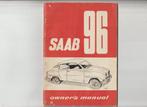 SAAB 96/93-Engels/Duits/Nederlands, Auto diversen, Handleidingen en Instructieboekjes, Ophalen of Verzenden