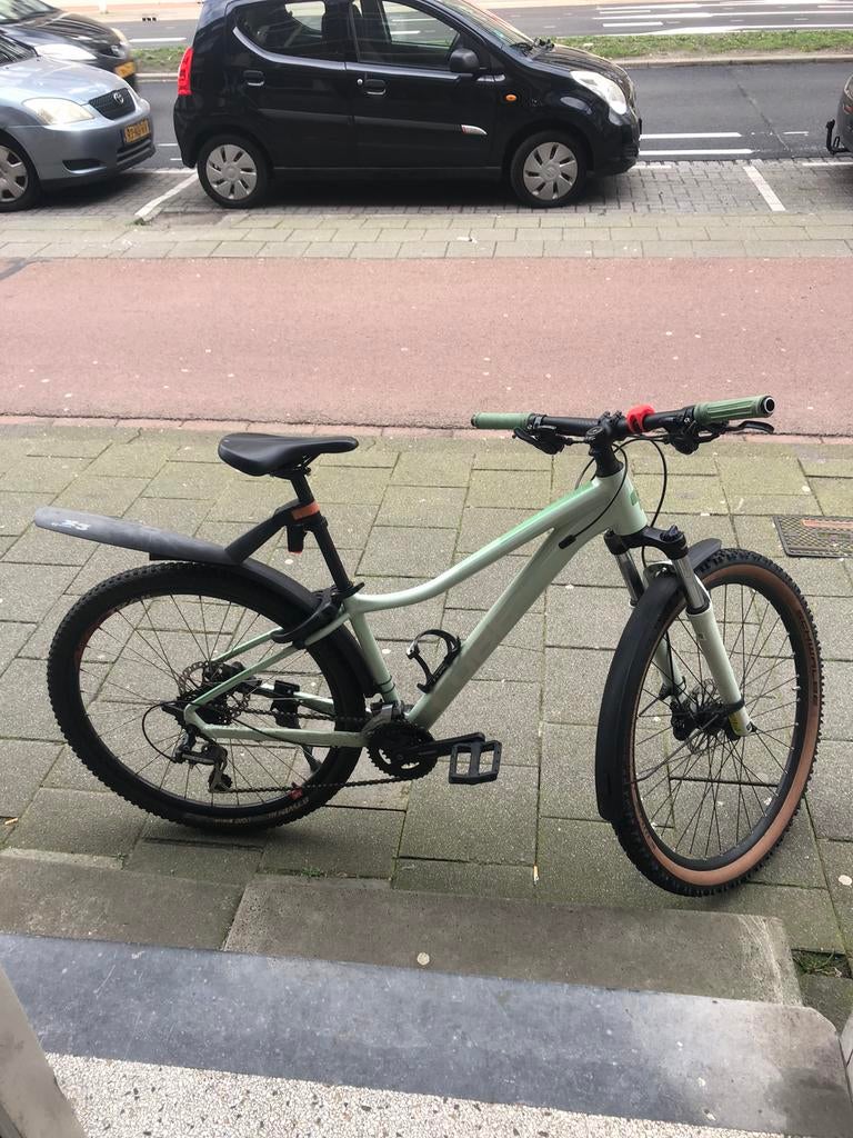 CUBE Mountainbike / mintgroen - zeer goede staat, Ophalen, Zo goed als nieuw, Dames, Overige merken