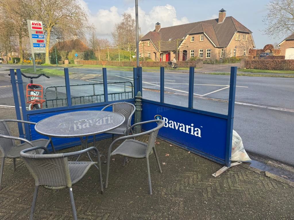 Terras schotten Bavaria, Tuin en Terras, Ophalen, Gebruikt