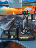 Saitek (Logitech) X52 Pro Flight Control System, Ophalen, Gebruikt, 1 speler, Eén computer