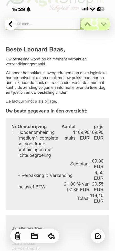 Hondenomheining electrisch, Dieren en Toebehoren, Honden-accessoires, Ophalen of Verzenden, Nieuw