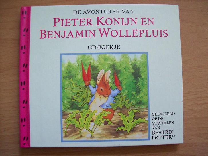 Pieter Konijn en Benjamin Wollepluis - Beatrix Potter CDBoek, Cd's en Dvd's, Cd's | Kinderen en Jeugd, Zo goed als nieuw, Verhaal of Sprookje