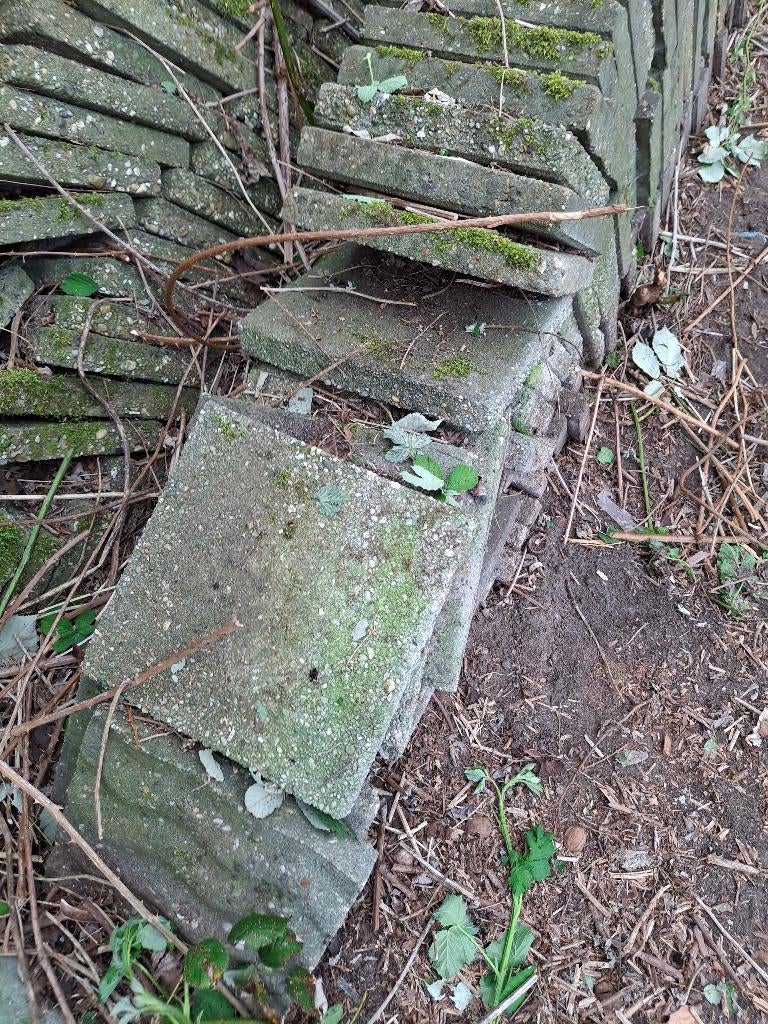 30 x 30 tegels, Ophalen, Gebruikt, 10 m² of meer, Beton