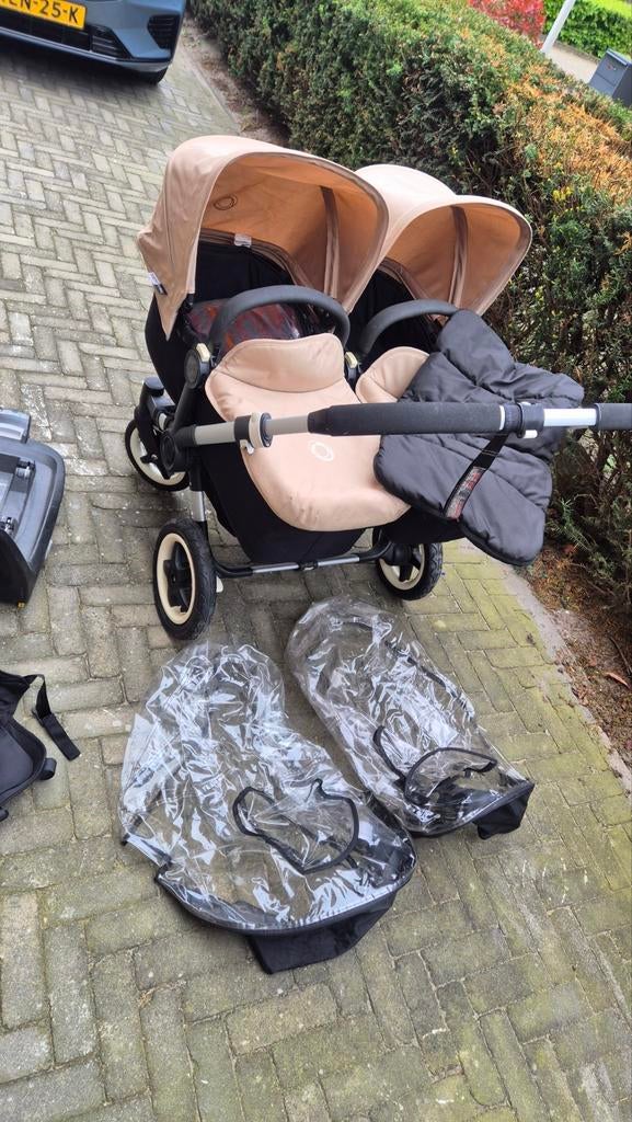Bugaboo Donkey 3 Tweeling Kinderwagen Set - Compleet, Kinderen en Baby's, Kinderwagens en Combinaties, Ophalen of Verzenden