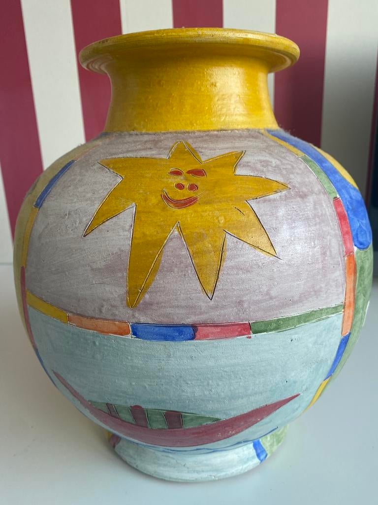 Mexicaanse vaas, Ophalen, Steen, Gebruikt, Overige kleuren