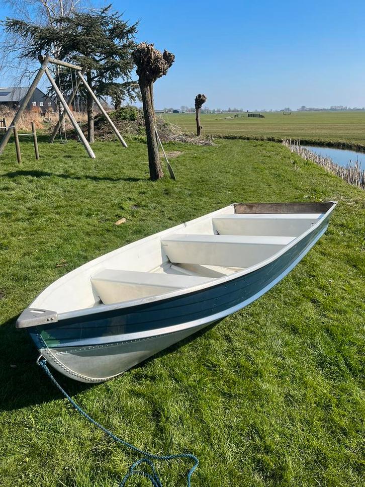Nette aluminium Quicksilver boot, Watersport en Boten, Overige Watersport en Boten, Gebruikt, Ophalen