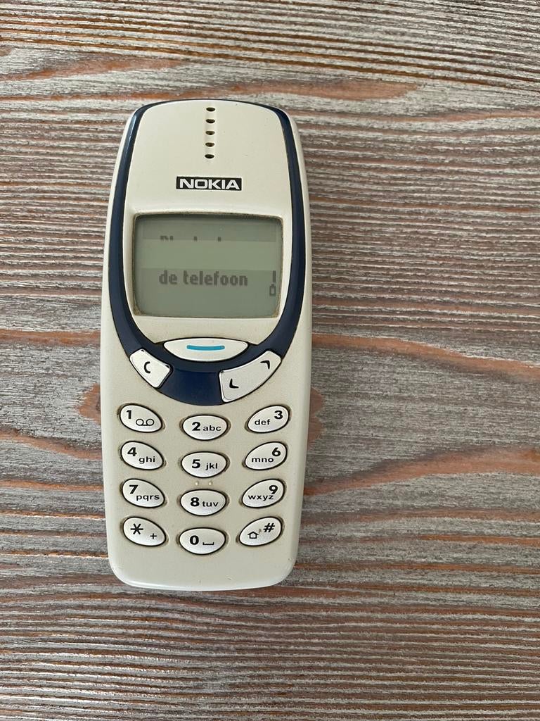 Nokia 3310 (zie foto en beschrijving), Telecommunicatie, Mobiele telefoons | Nokia, Gebruikt, Blauw, Geen camera, Ophalen of Verzenden