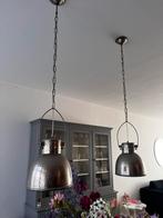 2x hanglampen Pronto Wonen doorsnee 27 cm, Ophalen of Verzenden, Gebruikt, Metaal, 75 cm of meer
