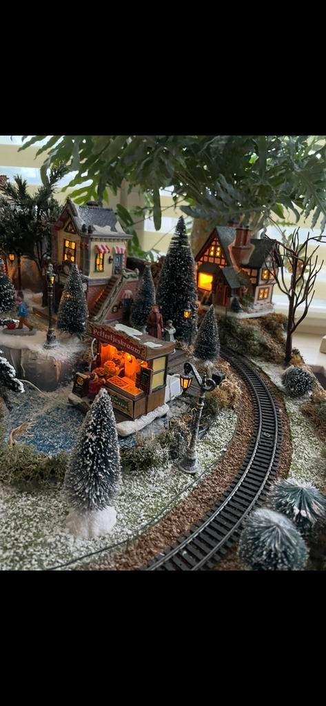 Kerst/Winterdorp op plaat., Diversen, Ophalen, Zo goed als nieuw