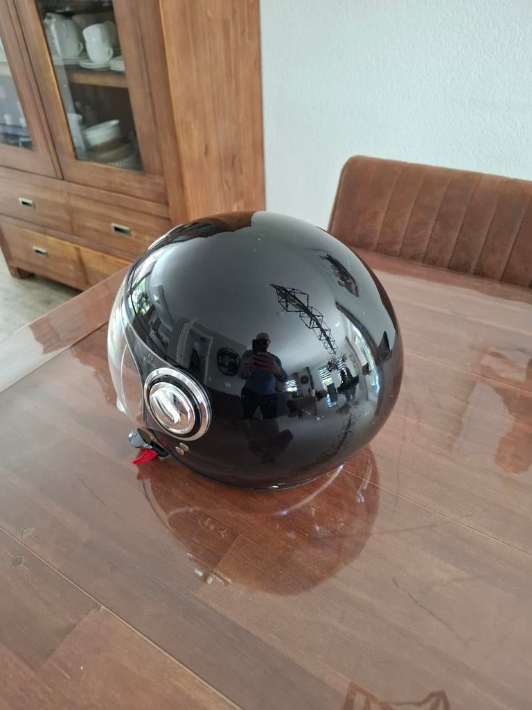 ZGAN retro helm, Ophalen of Verzenden, Zo goed als nieuw, Medium