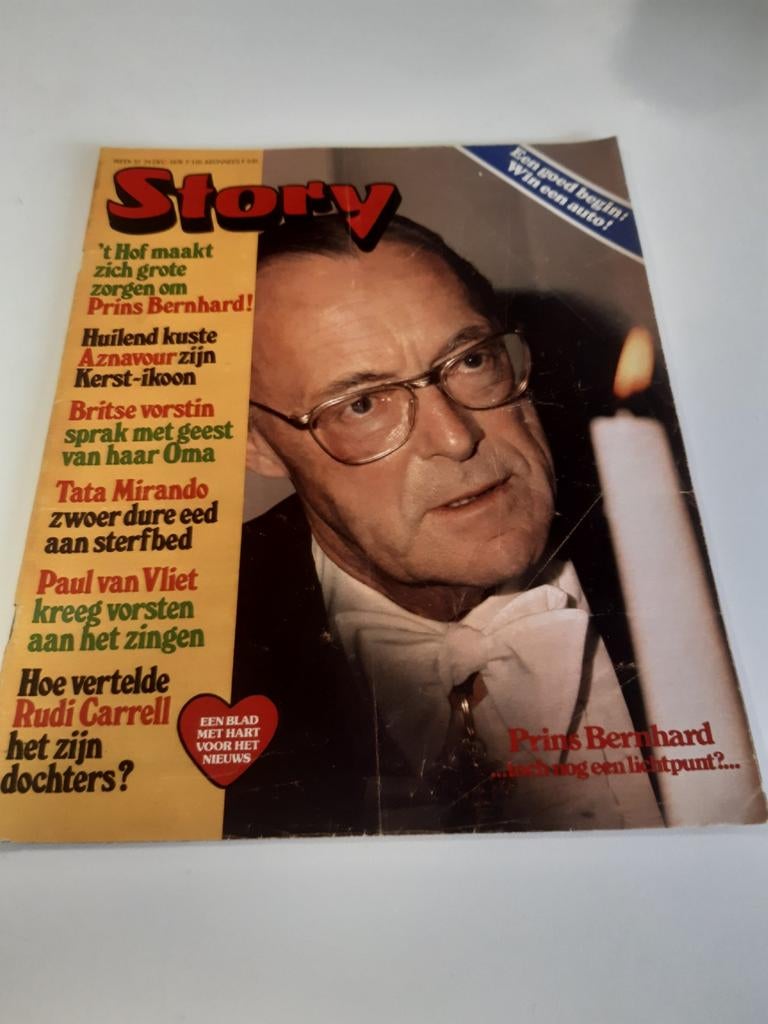 Story 1976. Nr. 52 - Prins Bernhard. Paul van Vliet. Tata Mi, Verzamelen, Ophalen of Verzenden