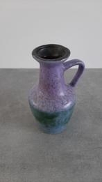 Veb haldensleben vaasje vaas paars groen ddr duits keramiek, Ophalen of Verzenden