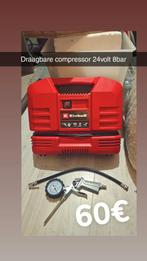 Draagbare Compressor 24V 8 bar - Einhell, Minder dan 25 liter, Ophalen of Verzenden, Minder dan 200 liter/min