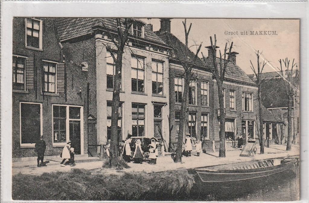 Makkum, Verzenden, Voor 1920, Ongelopen, Friesland