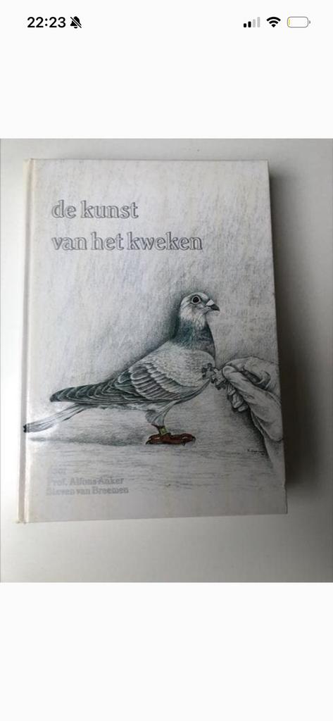 Postduiven boek Kunst van het Kweken, Meerdere dieren, Postduif