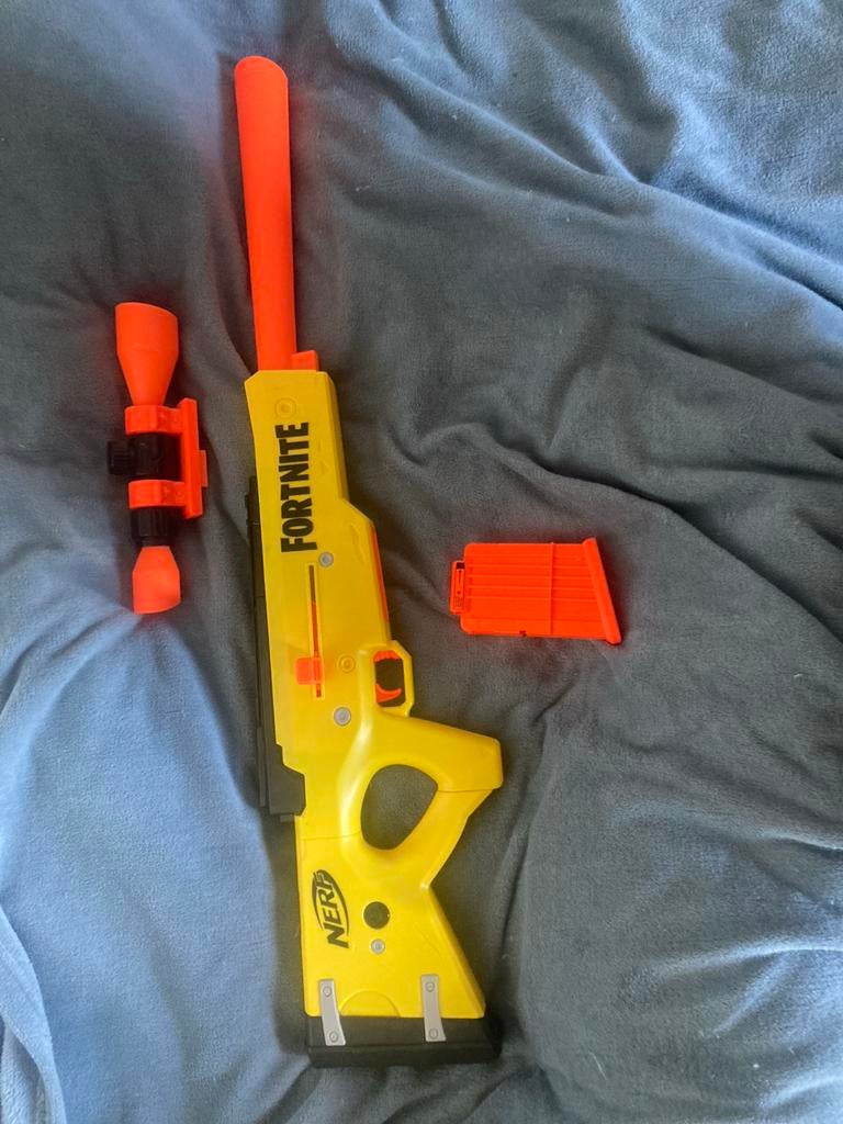 Nerf X Fortnite Sniper Geweer - Zonder Pijltjes, Ophalen of Verzenden, Gebruikt, Jongen of Meisje