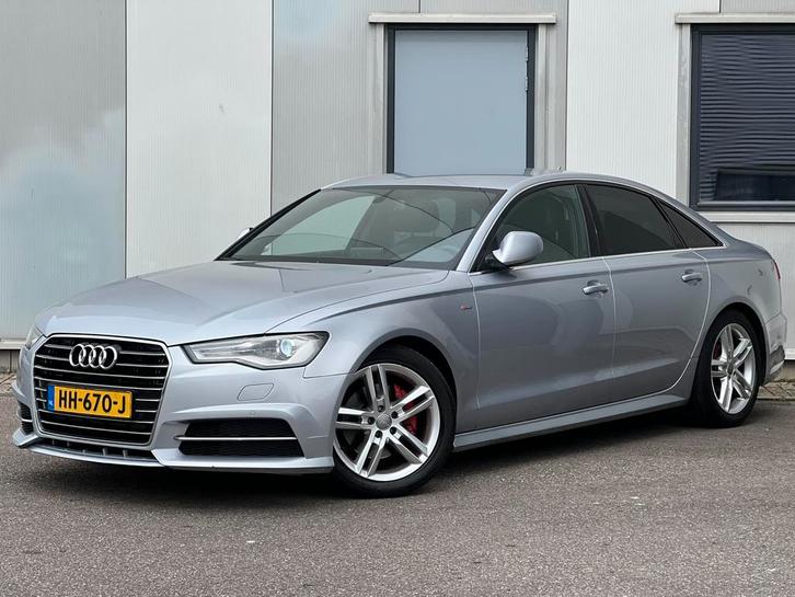 Audi A6 2.0 TDI Limousine Ultra Aut 3x Sline Xenon LED NAP!, Auto's, Audi, Bedrijf, A6, Adaptieve lichten, Adaptive Cruise Control