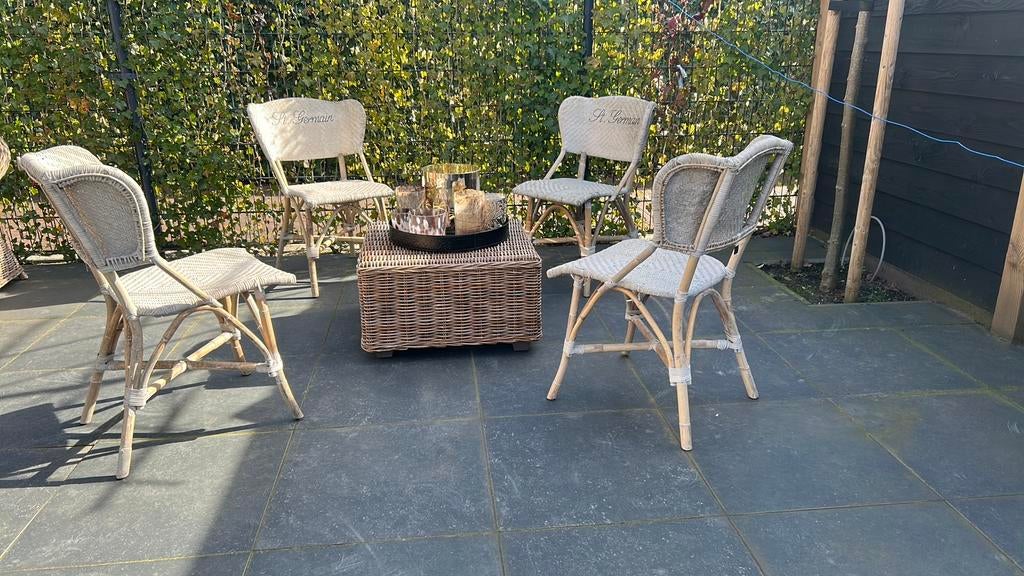 Riviera Maison stoelen, Ophalen of Verzenden, Zo goed als nieuw, 2 zitplaatsen