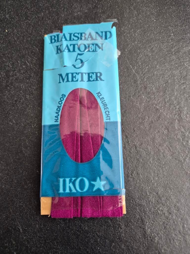 Biaisband Katoen 5 Meter - IKO - Kleurecht, Ophalen of Verzenden, Nieuw, Lint, Band of Elastiek
